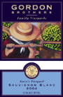 Gordon Brothers Sauvignon Blanc 2005 Front Label