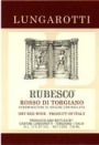 Lungarotti Rubesco Rosso di Torgiano 1995 Front Label