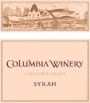 Columbia Winery Columbia Valley Syrah 2003 Front Label