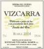 Vizcarra Ramos Roble 2004 Front Label
