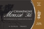 Mousse Fils Terre d'Illite Brut Blanc de Noirs 2011 Front Label