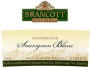Brancott Sauvignon Blanc 1998 Front Label