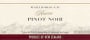 Brancott Pinot Noir 1998 Front Label