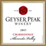 Geyser Peak Chardonnay 2005 Front Label
