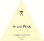 Atlas Peak Cabernet Sauvignon 2003 Front Label