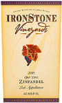 Ironstone Old Vine Zinfandel 2005 Front Label