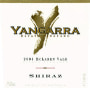 Yangarra McLaren Vale Shiraz 2004 Front Label