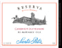 Santa Rita Reserva Cabernet Sauvignon 2004 Front Label