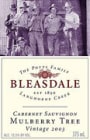 Bleasdale Mulberry Tree Cabernet Sauvignon 2003 Front Label