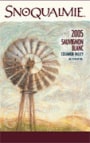 Snoqualmie Sauvignon Blanc 2005 Front Label