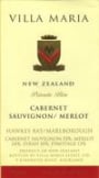Villa Maria Cellar Select Cabernet Sauvignon-Merlot 1997 Front Label