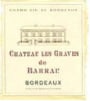 Chateau Les Graves de Barrau  2003 Front Label