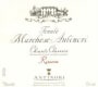 Marchesi Antinori Marchese Chianti Classico Riserva 2001 Front Label
