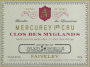 Faiveley Mercurey Clos des Myglands Premier Cru Monopole 2003 Front Label