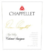 Chappellet Signature Cabernet Sauvignon 2004 Front Label
