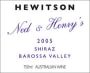 Hewitson Ned and Henry's Shiraz 2005 Front Label
