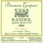 Domaine Tempier Bandol La Migoua Rouge 2004 Front Label