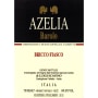 Azelia Barolo Bricco Fiasco 2001 Front Label