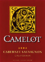 Camelot Cabernet Sauvignon 2003 Front Label