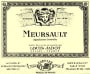 Louis Jadot Meursault 2004 Front Label