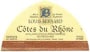 Louis Bernard Cotes du Rhone 2004 Front Label