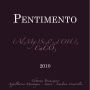 Chateau Beausejour Pentimento 2010 Front Label