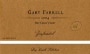 Gary Farrell Dry Creek Zinfandel 2004 Front Label