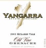 Yangarra Old Vine Grenache 2003 Front Label