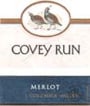Covey Run Merlot 2003 Front Label