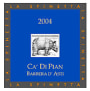La Spinetta Barbera d'Asti Ca Di Pian 2004 Front Label
