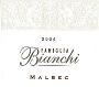 Bodegas Bianchi Oasis Sur Malbec 2004 Front Label