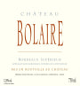 Chateau Bolaire  2015 Front Label