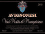 Avignonesi Vino Nobile di Montepulciano 2003 Front Label
