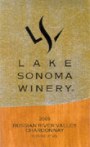 Lake Sonoma Winery Russian River Chardonnay 2005 Front Label