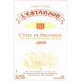 L'Estandon Provence Rose 2005 Front Label