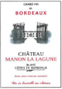 Chateau Manon la Lagune Blaye Cotes de Bordeaux 2012 Front Label