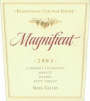 Franciscan Estate Magnificat 2003 Front Label
