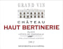Chateau Bertinerie  2012 Front Label