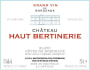 Chateau Bertinerie Blanc 2009 Front Label
