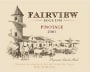 Fairview Pinotage 2005 Front Label