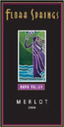 Flora Springs Napa Valley Merlot 2004 Front Label