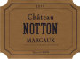 Chateau Notton  2011 Front Label