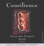 Consilience Tierra Alta Vineyard Syrah 2005  Front Label