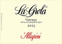 Allegrini La Grola 2003 Front Label