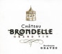 Chateau Brondelle Grand Vin Blanc 2010 Front Label