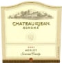 Chateau St. Jean Merlot 2003 Front Label