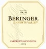Beringer Knights Valley Cabernet Sauvignon 2003 Front Label