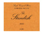 Standish Shiraz 2002 Front Label