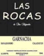 Las Rocas Garnacha 2004 Front Label