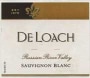 DeLoach Russian River Sauvignon Blanc 2005 Front Label